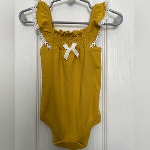 5 for $10🟢 Little Lass Baby Tank Top Onesie. Size 12M. Washed, Never Worn.
